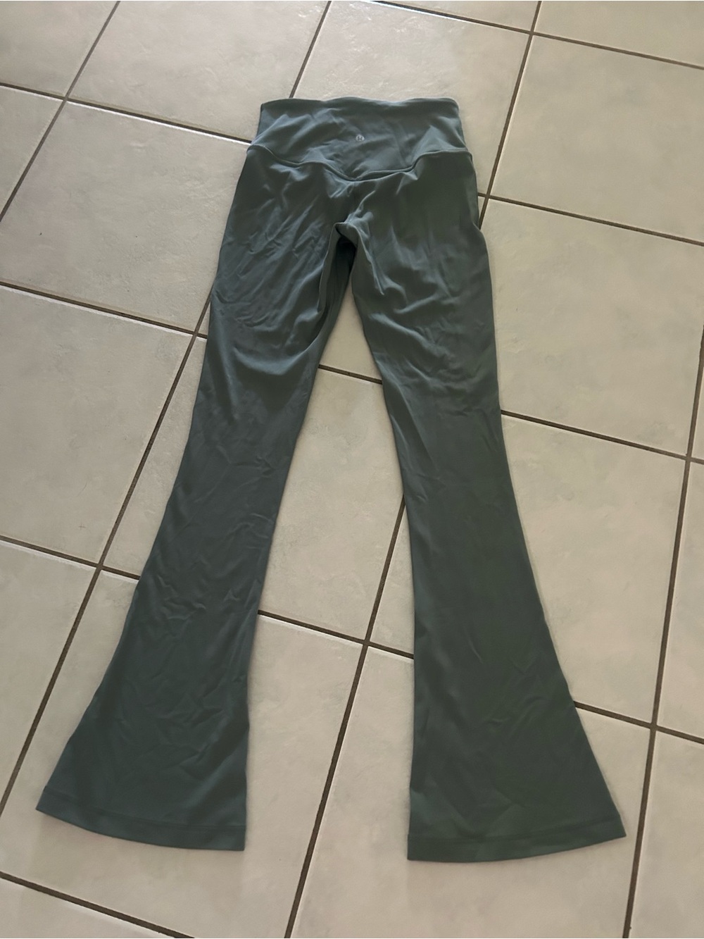 lululemon athletica Align High-Rise Mini-Flare Pant in Crater Blue - Picture 7 of 8